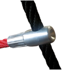 Assemblage cordage fins